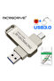 محركات أقراص فلاش USB من النوع C فضية سعة 64 جيجابايت 3.0 128 جيجابايت بندريف 64 جيجابايت محرك أقراص فلاش من النوع c f - 7