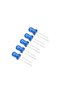 5mm 100pcs 100pcs 5mm LED Light White Yellow Red Green Blue Assorted Kit DIY LEDs Set Electronic DIY - 4