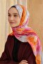 Watercolor Abstract Pattern Bamboo Shawl - 2