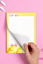 A5 Lined Memo Pad Notebook 50 Sheets - 4