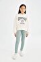 D0730 Sweatshirt and Ribbed Camisole Tights - Set of 2 - 2