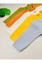 Pack of 5 100% Cotton Combed Long Sleeve Unisex Baby Bodysuit - 3
