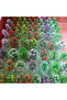 50pcs 50pcs/lot Architecture Mini Plastic Model 2-15cm Color Tree For Ho Train Layout Railway Layout - 3