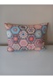 50x30 mini Throw Pillow, Throw Pillow, Cushion, Pillow, Seat Pillow, Patterned and Colorful Pillow - 3