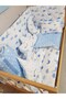 60X120 Baby Sleeping Set - Mosquito Net - Moon Cloud Star (Excluding the Mobile Crib) - 3
