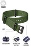 20mm Nato Textile Cloth Watch Band - Fossil-Welder-Casio-Seiko-Omega-Armani Compatible F39Xwds-20