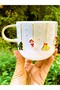Premium Quality, 24 Carat Gold Detailed, Handmade Christmas Mug, 300 Ml, Gold Mug, Handmade Mug
