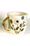 Premium Quality 24 Karat Gold Detailed, Daisy Mug, 500 Ml, Handmade Mug, Flower Mug, Daisy Mug - 4