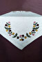 Punch Runner Vine Flower Embroidered Cotton Tablecloth 120 X 38 cm Punch Embroidered Decorative Runner - 3