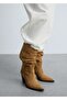 Suede Cowboy Boots - 4
