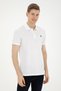 Men's Regular Fit Polo Neck White T-Shirt 50281840-Vr013 - 3