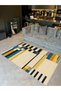 Angel Collection Multicolor Geometric Patterned Woven Base Modern Decorative Carpet Melek29 - 2