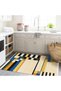 Angel Collection Multicolor Geometric Patterned Woven Base Modern Decorative Carpet Melek29 - 3