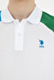 Men's Regular Fit Polo Neck White T-Shirt 50281957-Vr013 - 7