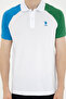 Men's Regular Fit Polo Neck White T-Shirt 50281957-Vr013 - 6