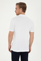 Men's Regular Fit Polo Neck Navy Blue T-Shirt 50281956-Vr033 - 5