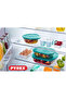 Cook & Store Rectangular Roaster with Lid - 400ml Capacity for Versatile Cooking and Storing - 5