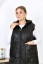 Women's Large Size Inner Lined Quilted Puffer Vest 24649 - 4