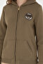 Women's Khaki Sweatshirt 50272076 -Vr027 - 6