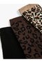 imprimeu leopard Set de 3 șosete - 3