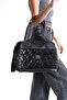 Women's Parachute Fabric Bag Side Detailed Inflatable Large Size Zippered and Strap Casual Stylish Bag - 2