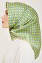 Floral Print Sura Silk Scarf 24Ya9110 34 51 - 3
