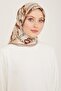 وشاح حرير سورا كلاسيكي منقوش 24Ya9142 82 84