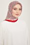 وشاح حريري كلاسيكي منقوش 24Ya9149 8 31