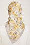 Floral Print Twill Silk Scarf 24Ya9108 83 34 - 4