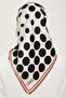 Geometric Patterned Twill Silk Scarf 24Ya9156 86 82 - 4