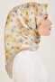 Floral Print Twill Silk Scarf 24Ya9108 83 34 - 2