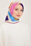 Geometric Patterned Twill Silk Scarf 24Ya9125 83 04