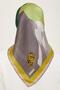 Floral Patterned Twill Silk Scarf 24Ya9145 2 52 - 4