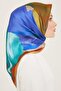 Floral Print Twill Silk Scarf 24Ya9145 2 02 - 2