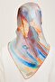 Floral Print Sura Silk Scarf 24Ya9103 34 03 - 4