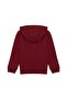 Boy's Burgundy Hooded Sweatshirt - 2