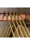 6 Pieces Triangle Gold New Style Hanger Clothes Hanger Clothes Hanger Metal Modern Hanger Shawl Pants Hanger - 4