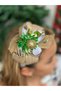 New Year Christmas Luxury Design Adult Children's Crown Bulk Fancy Straw Glitter Bow Crown Satin Gold - 4