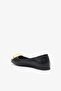Abra Black Genuine Leather Women's Ballerinas - 3