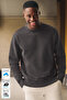 Men's Smoked Crew Neck Cotton Sweatshirt - 3