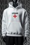 Lifeguard / Lifeguard Front and Back Printed Unisex 3 Thread Raster Wide Fit Hooded Sweatshirt - 2