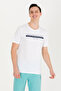 Men's White Crew Neck T-Shirt 50263284 -Vr013 - 3