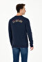 Navy Blue Men's Sweatshirt - 50274064 -vr033 - 5