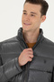 Men's Anthracite Coat 50271094-Vr006 - 2