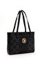 Women's Black Arm Bag 50293665 -Vr046 - 4