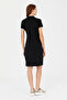 Women's Black Knitted Dress 50262696-Vr046 - 5