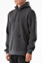 Basic Kangaroo Pocket Hooded Sweatshirt - 5