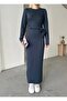Premium Side Tie Modal Fabric Dress - 2