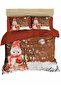 Christmas Snowman Eiffel Duvet Cover Set