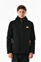 Diver Fabric Zippered Hooded Coat - 8